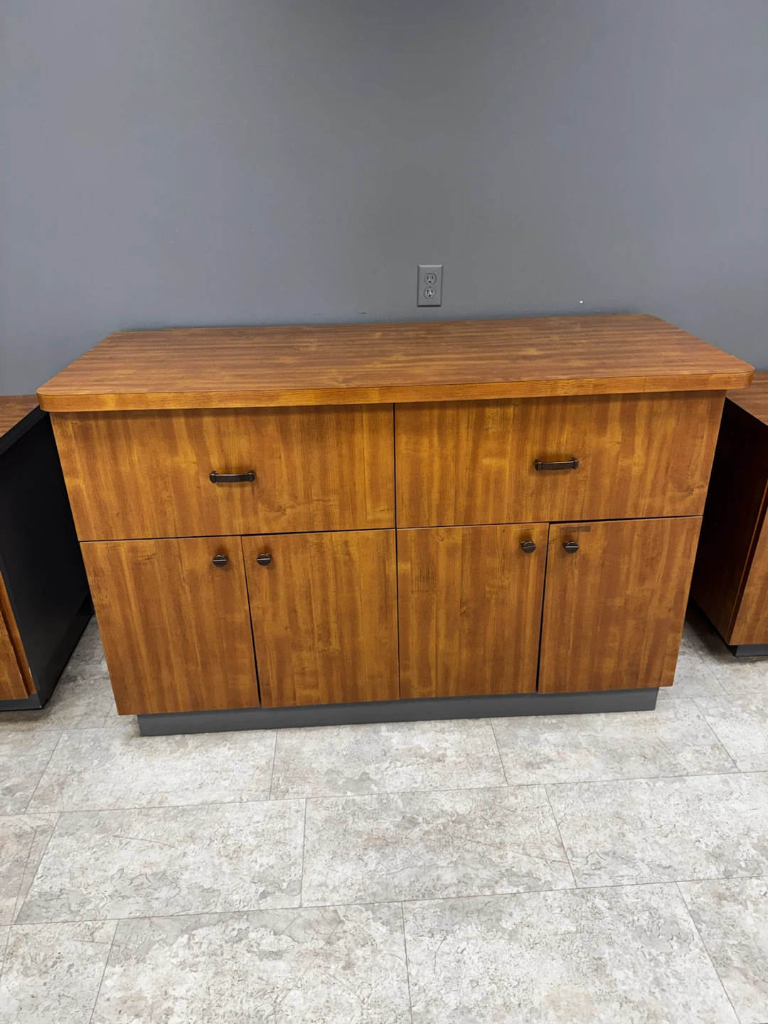 Office Desk and Storage Cabinets - photo 5