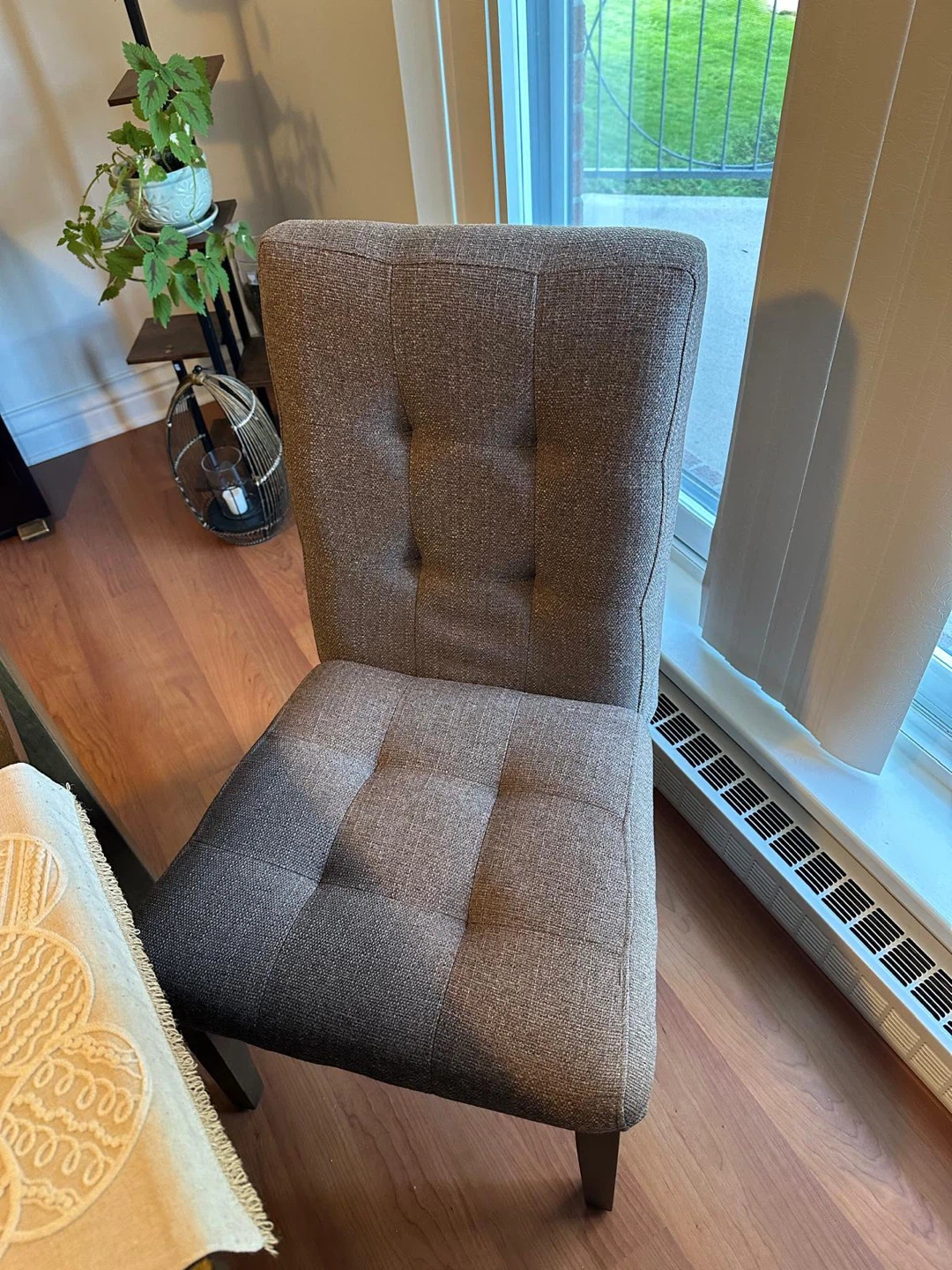 Set of 4 Upholstered Dining Chairs - photo 3