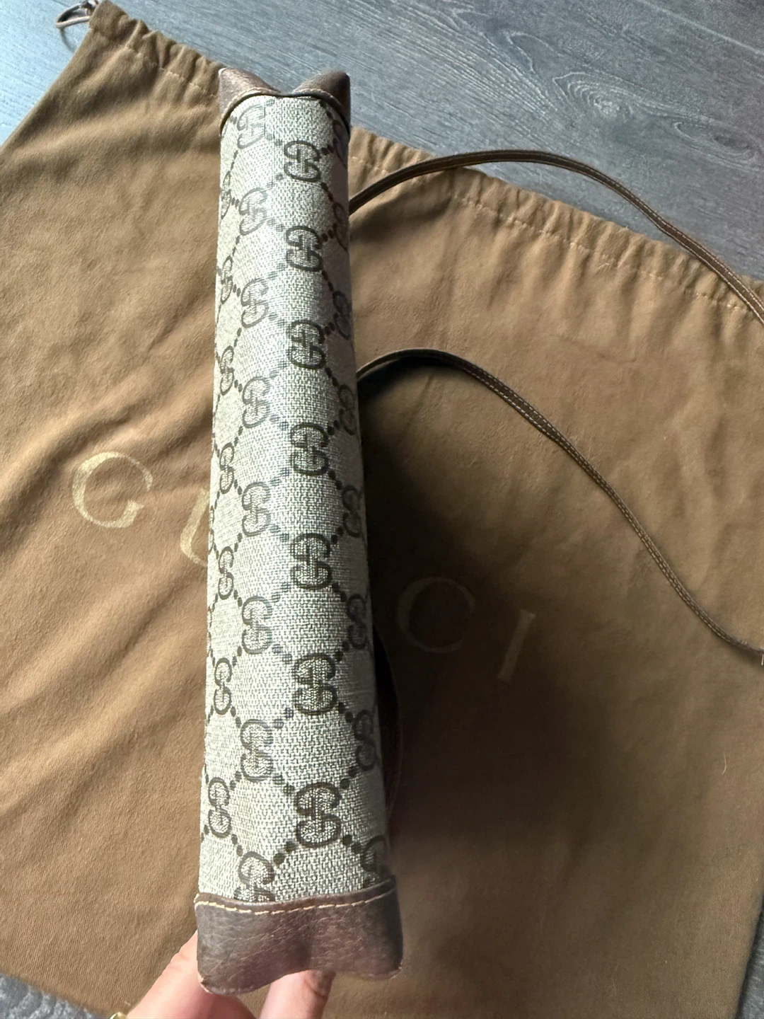 Gucci Vintage Monogram Shoulder Bag - photo 2