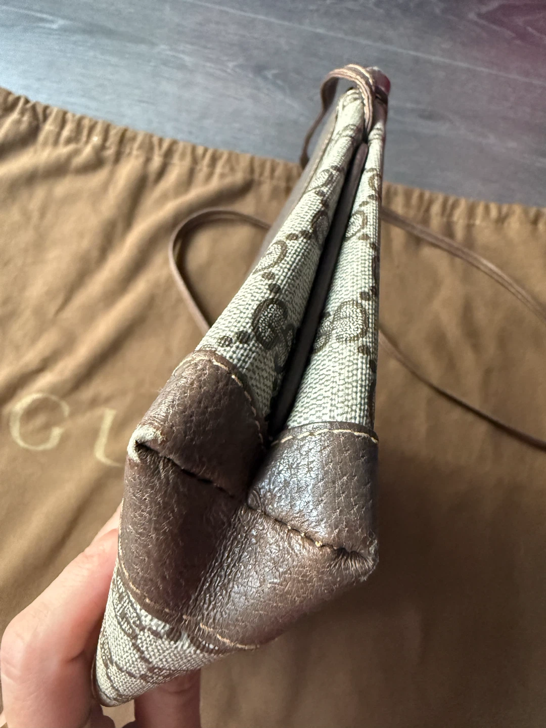 Gucci Vintage Monogram Shoulder Bag - photo 4