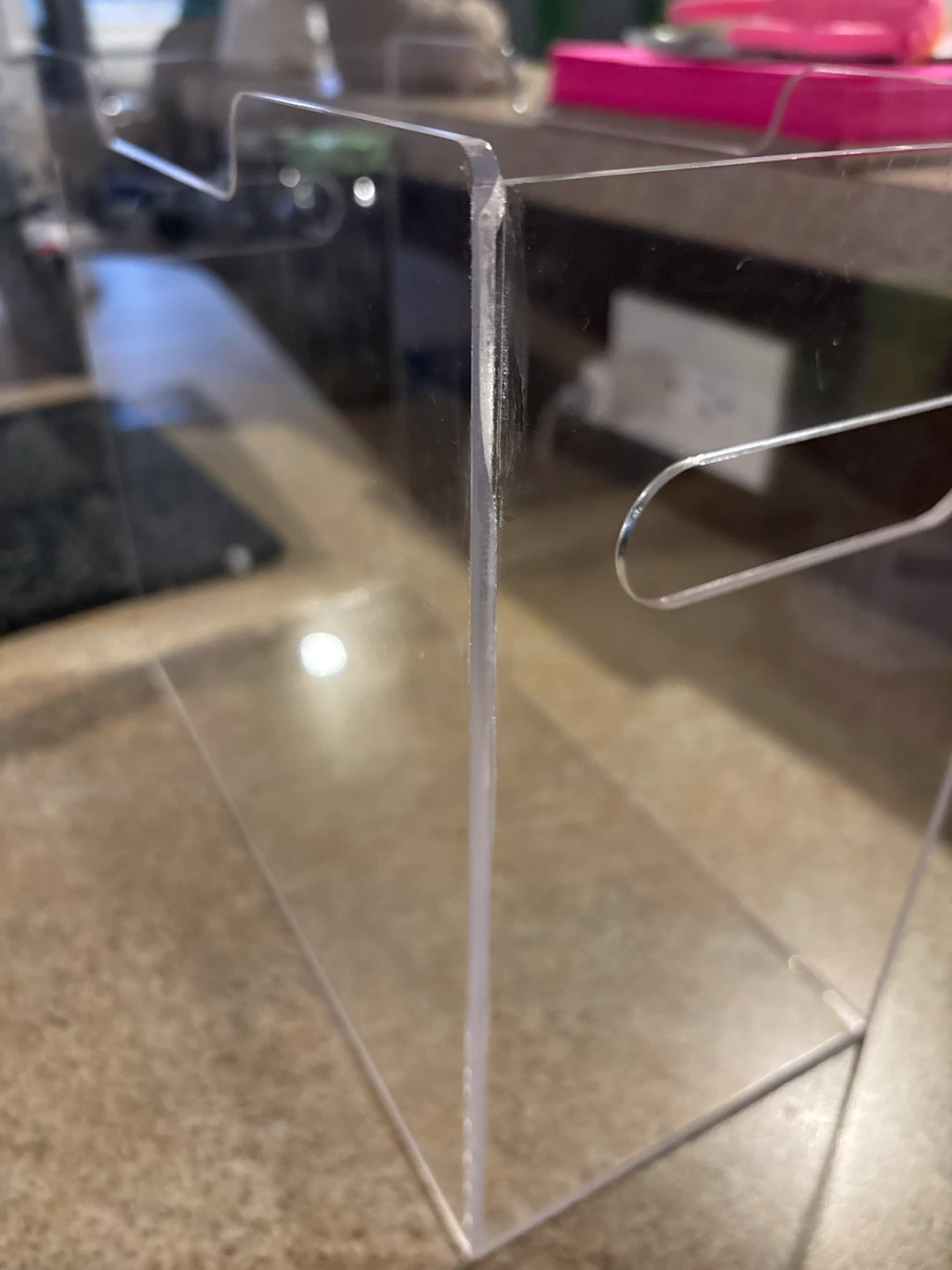 Clear Acrylic Storage Bin - photo 2