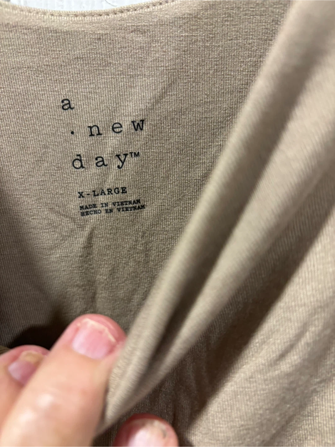 A New Day Tan Long Sleeve Dress - photo 2
