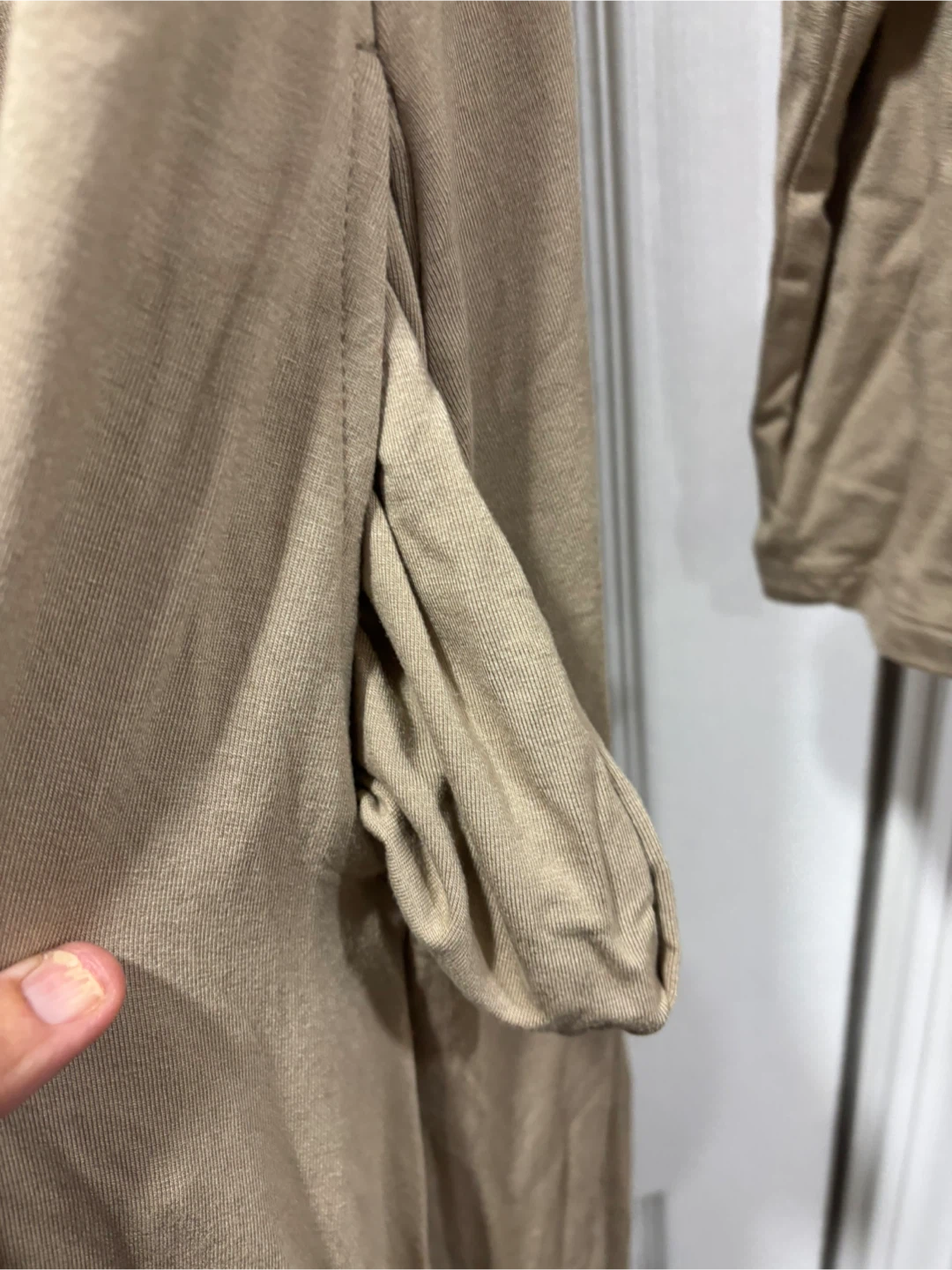 A New Day Tan Long Sleeve Dress - photo 3