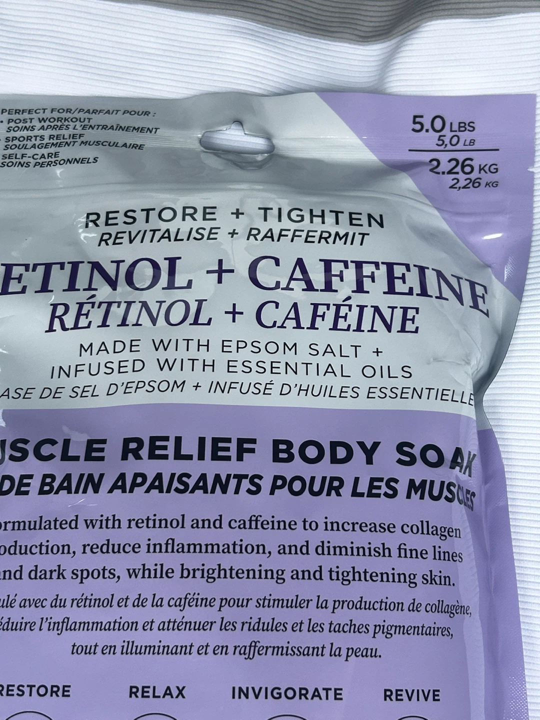 My Beauty Spot Retinol + Caffeine Muscle Relief Body Soak - photo 2