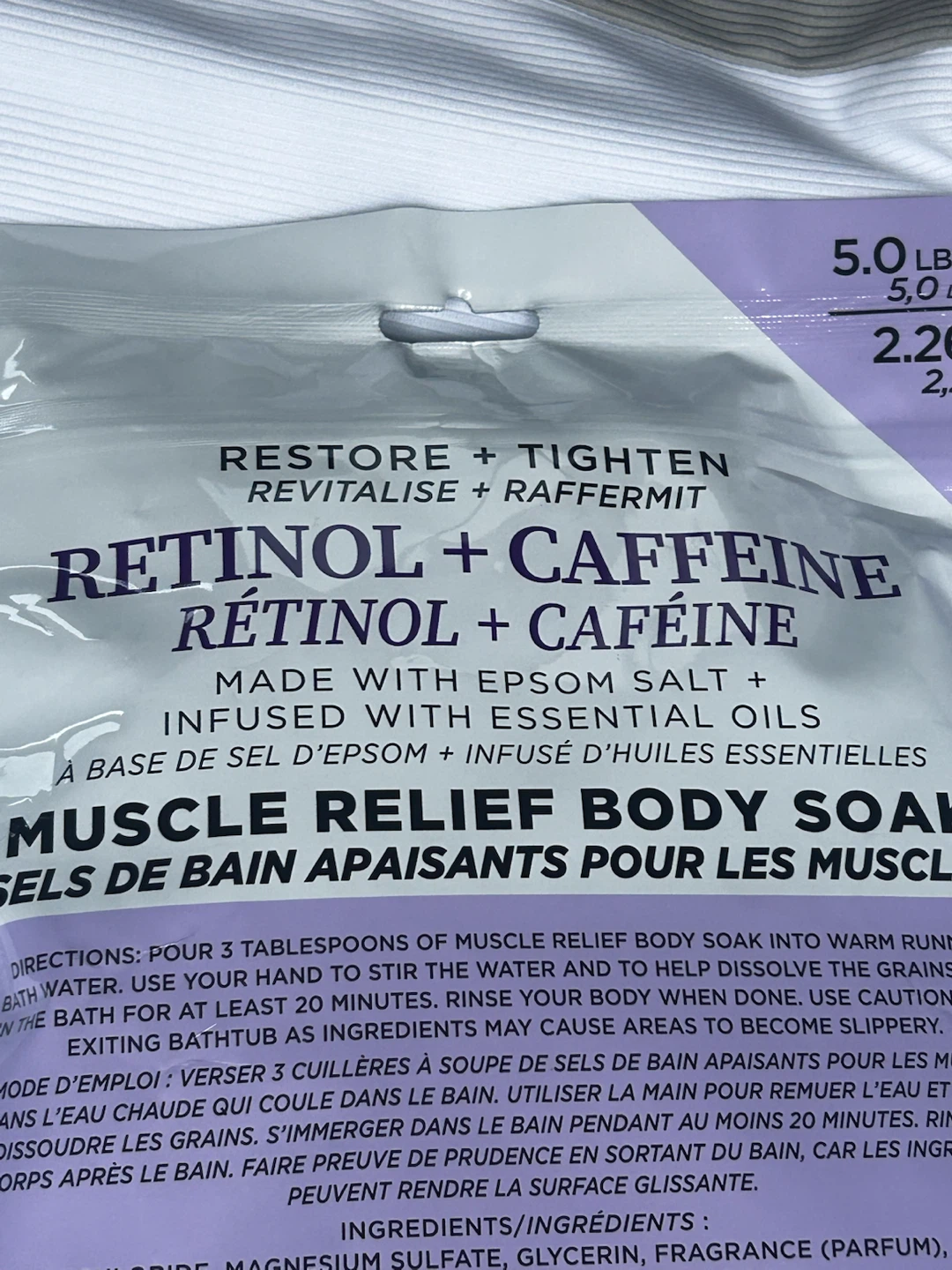 My Beauty Spot Retinol + Caffeine Muscle Relief Body Soak - photo 5