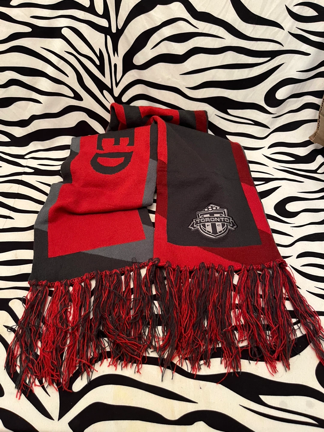 ⚽️ Toronto FC 2020 "All For One / They Will See Red" scarf ⚽️ - photo 4