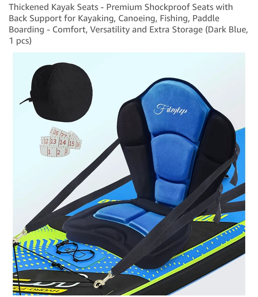 New Thickened Kayak / SUP Seat