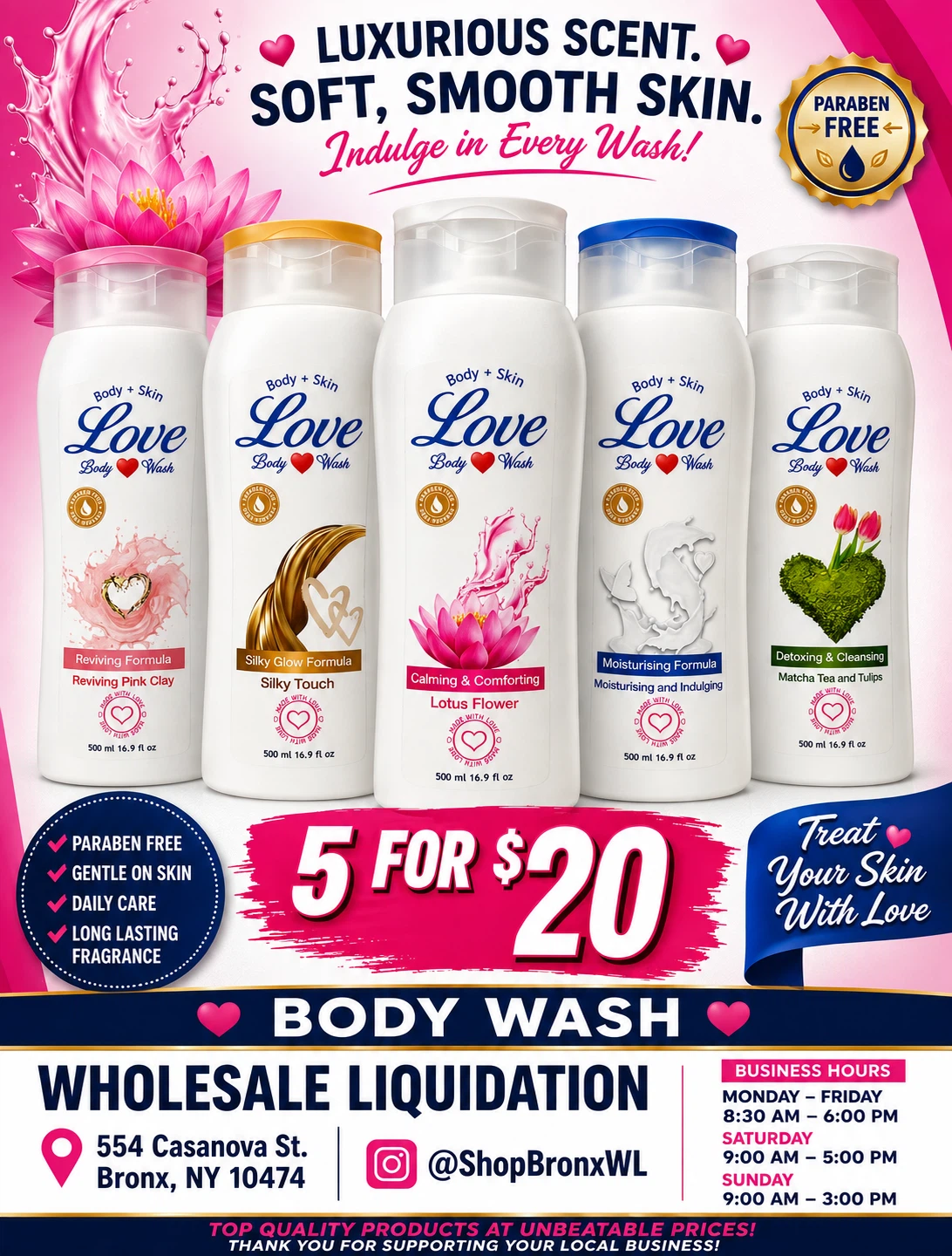 Love Body Wash 500ml