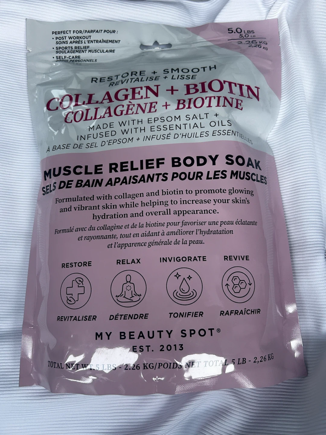 My Beauty Spot Collagen + Biotin Muscle Relief Body Soak