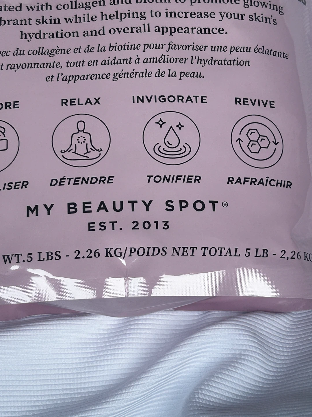My Beauty Spot Collagen + Biotin Muscle Relief Body Soak - photo 3