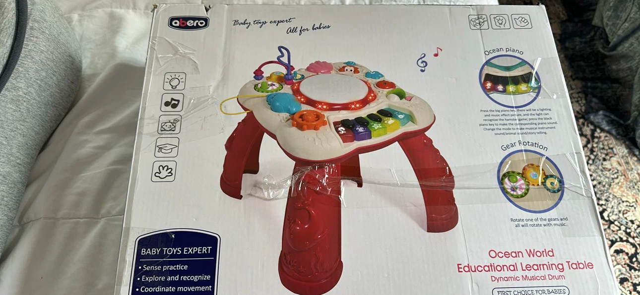 Abero Ocean World Educational Learning Table