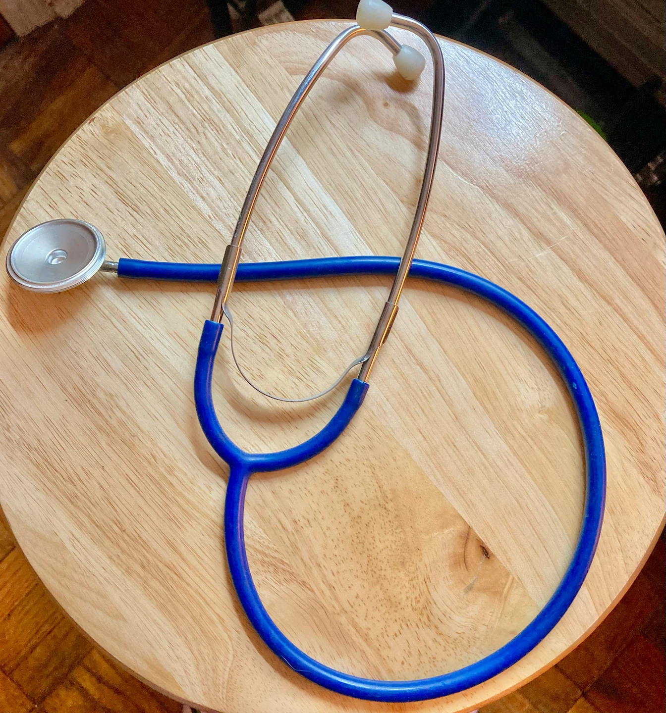 Blue Medical Stethoscope