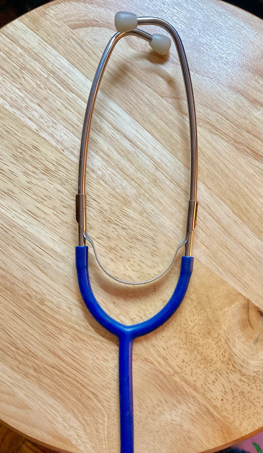Blue Medical Stethoscope - photo 2