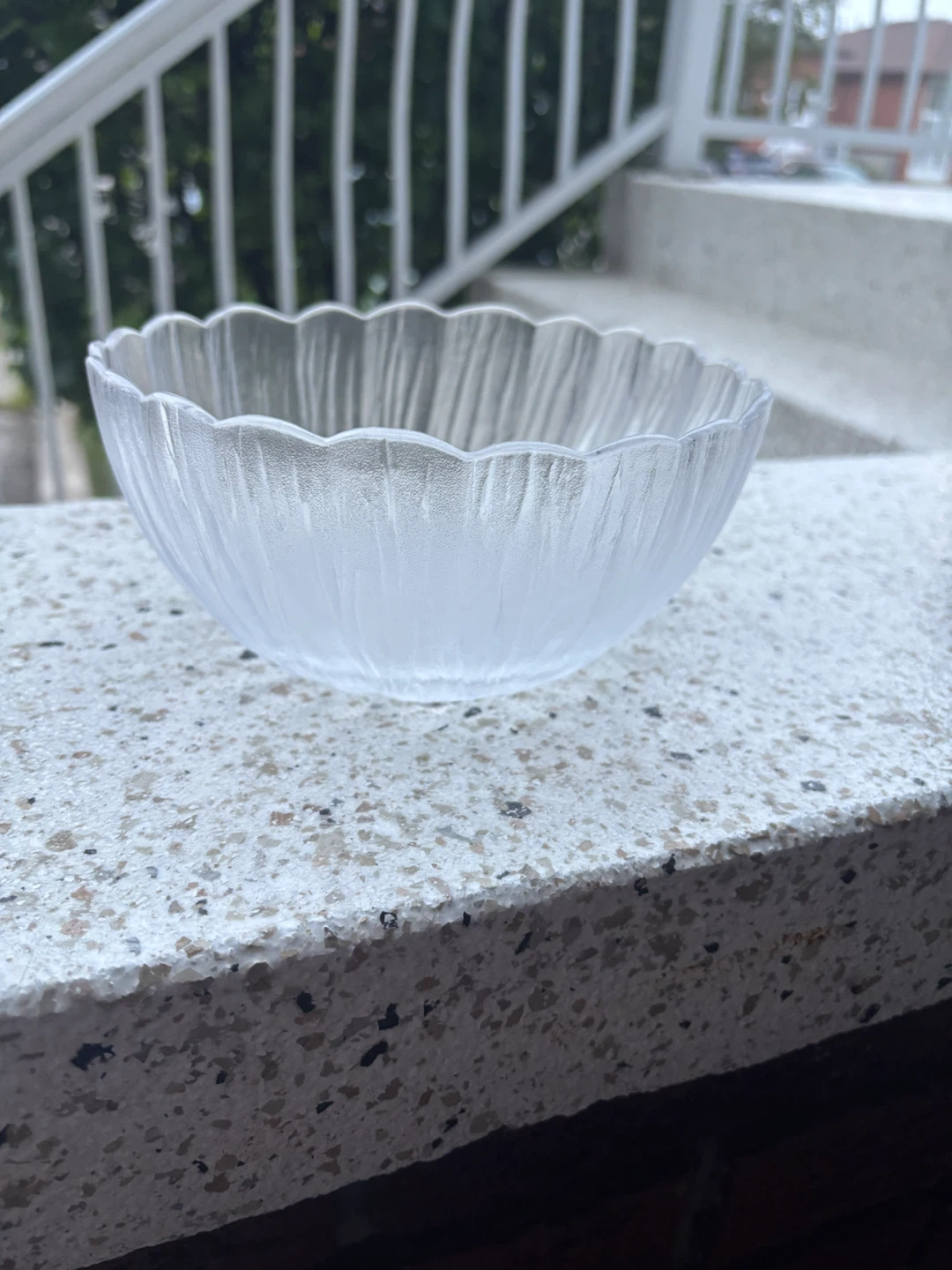 Set of 4 Textured Glass Bowls - photo 2