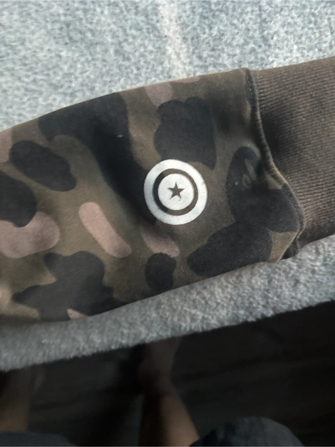 designer camo bape hoodie - photo 2
