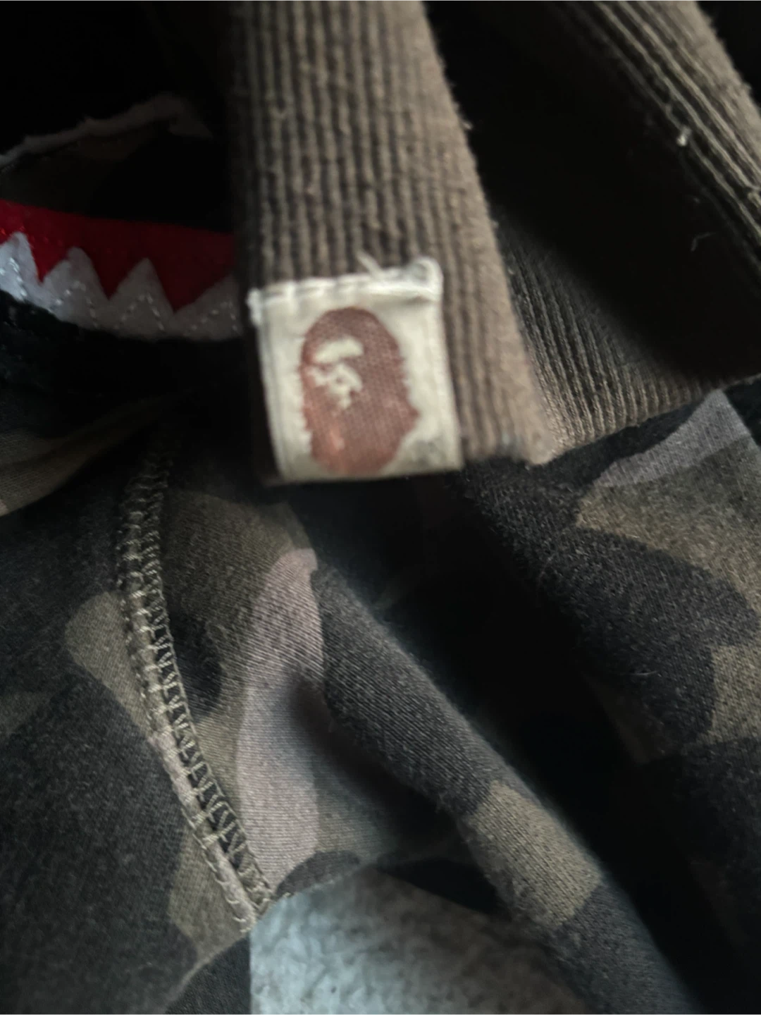 designer camo bape hoodie - photo 3