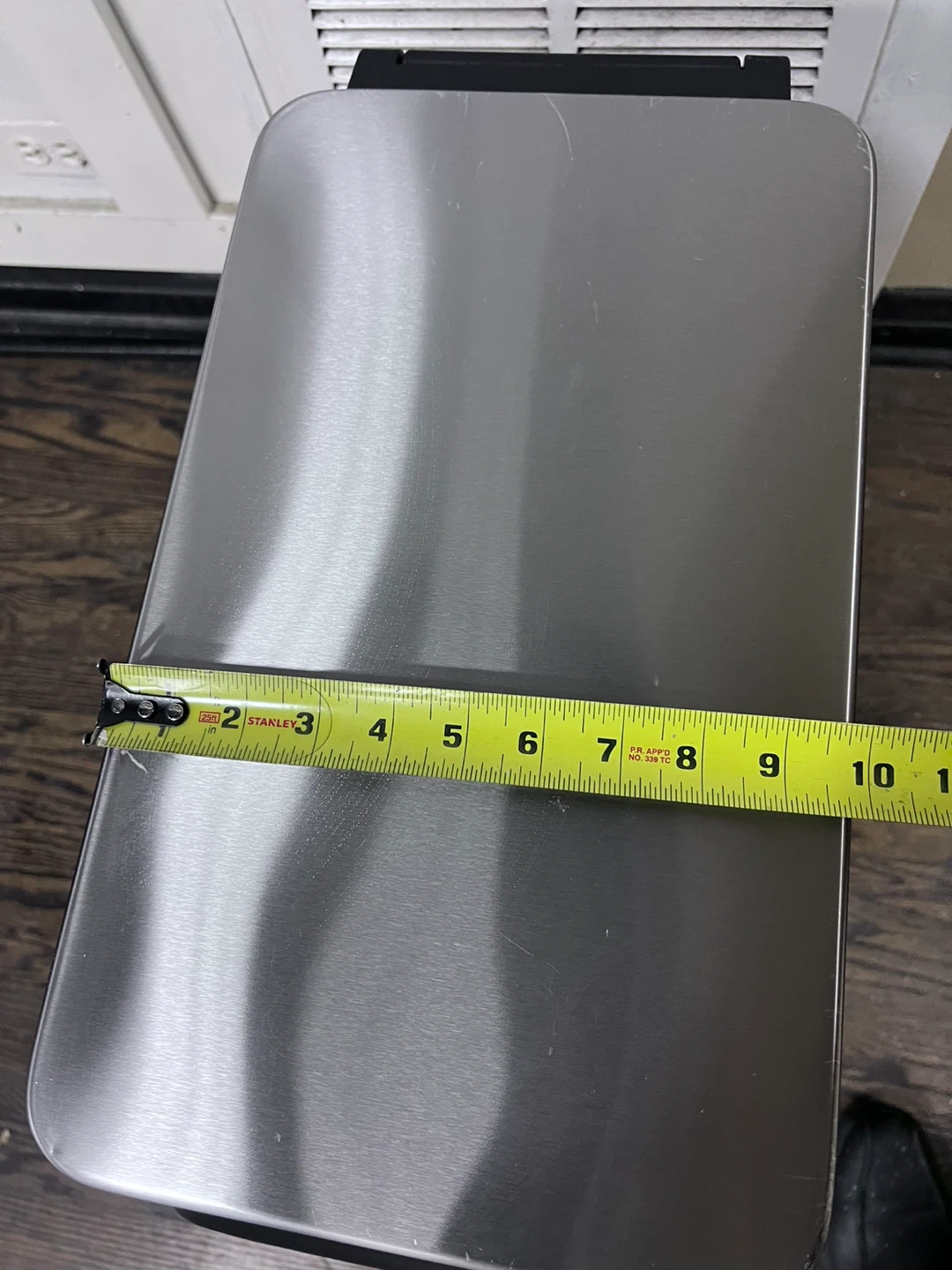 Stainless Steel Pedal Trash Can - photo 5