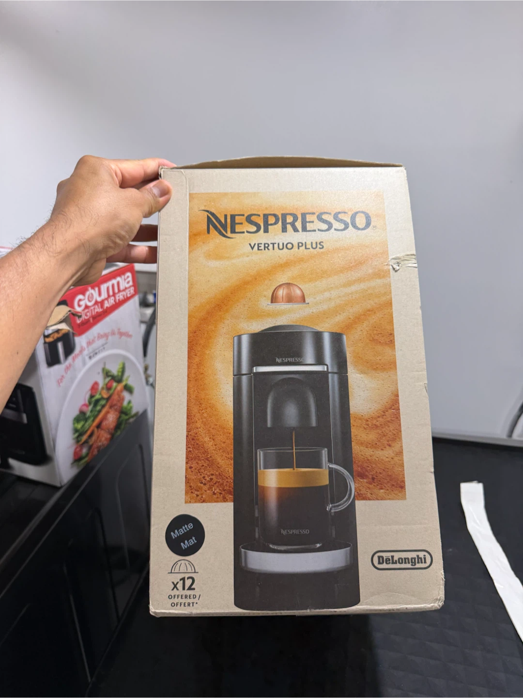 Nespresso Vertuo Plus Coffee and Espresso Machine