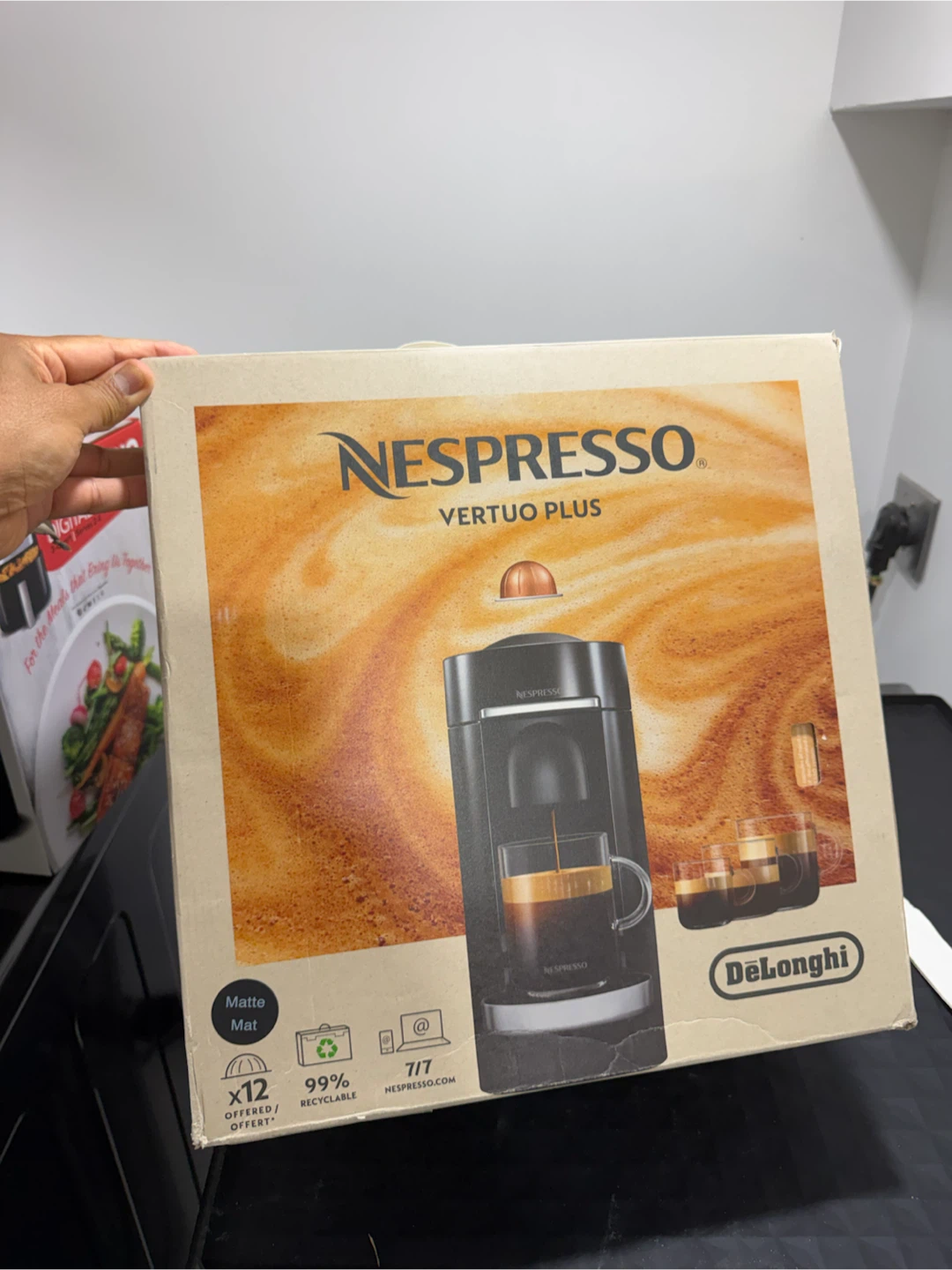 Nespresso Vertuo Plus Coffee and Espresso Machine - photo 2