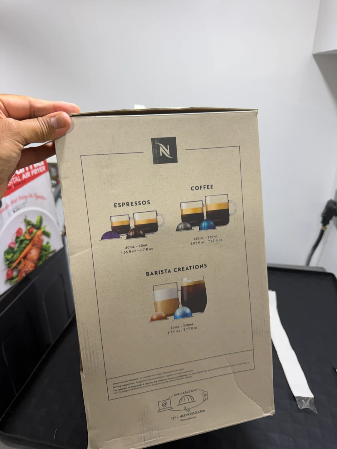 Nespresso Vertuo Plus Coffee and Espresso Machine - photo 3