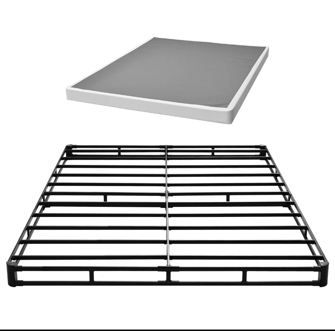 New: VEVOR Box Spring, Queen Bed Frame, Metal Model BS-3F - photo 3