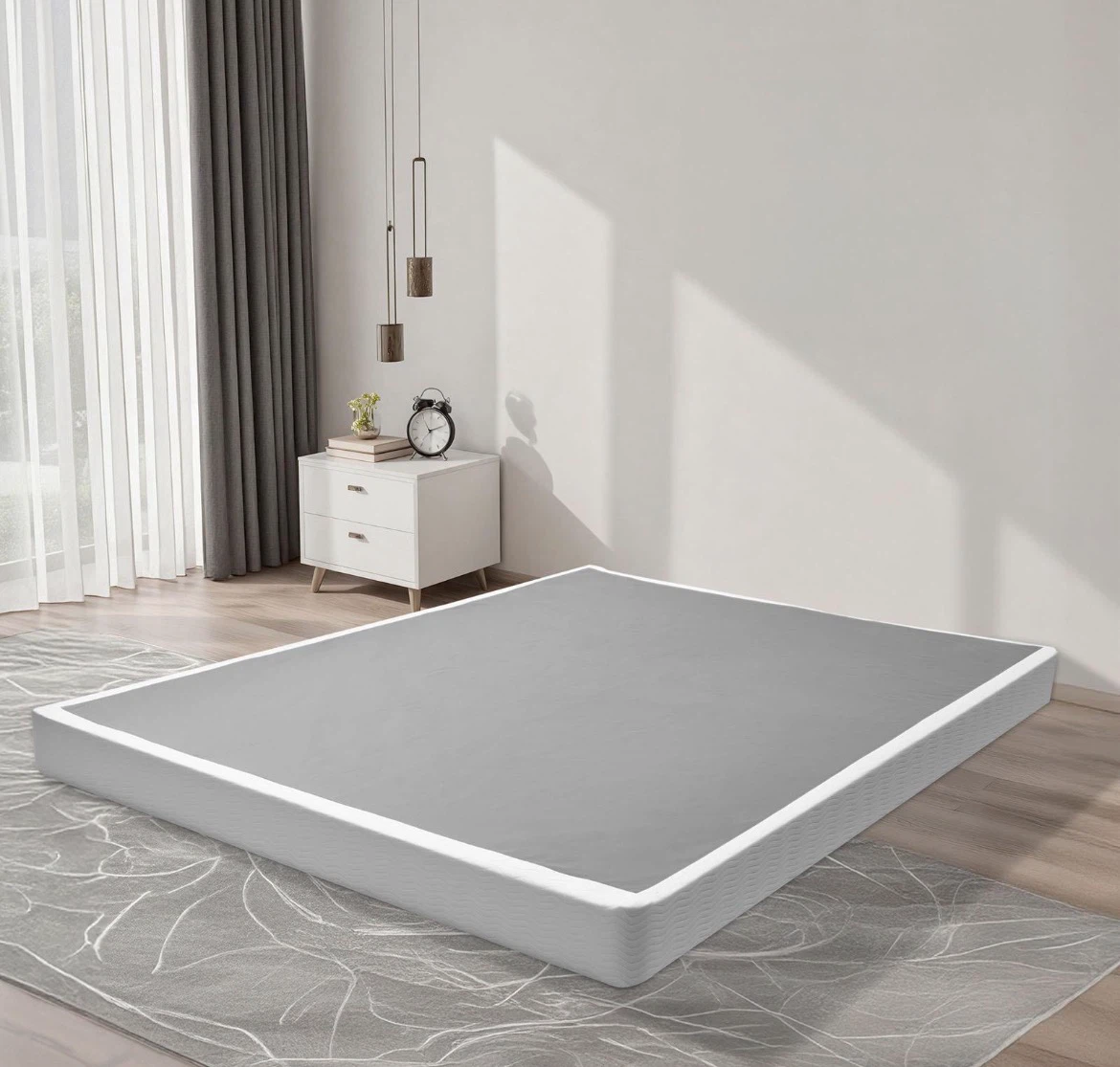 New: VEVOR Box Spring, Queen Bed Frame, Metal Model BS-3F - photo 4
