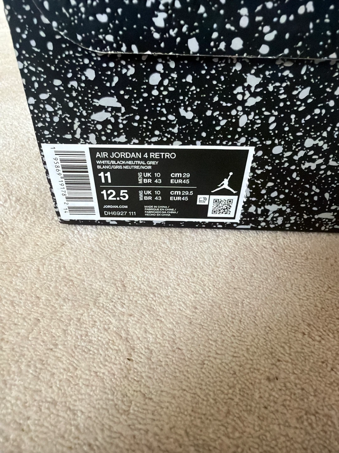 Air Jordan 4 "Military Black" Sneakers - photo 2