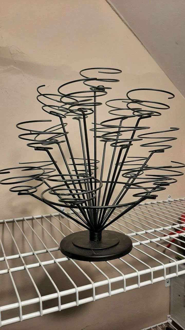 Black Metal Cupcake Stand