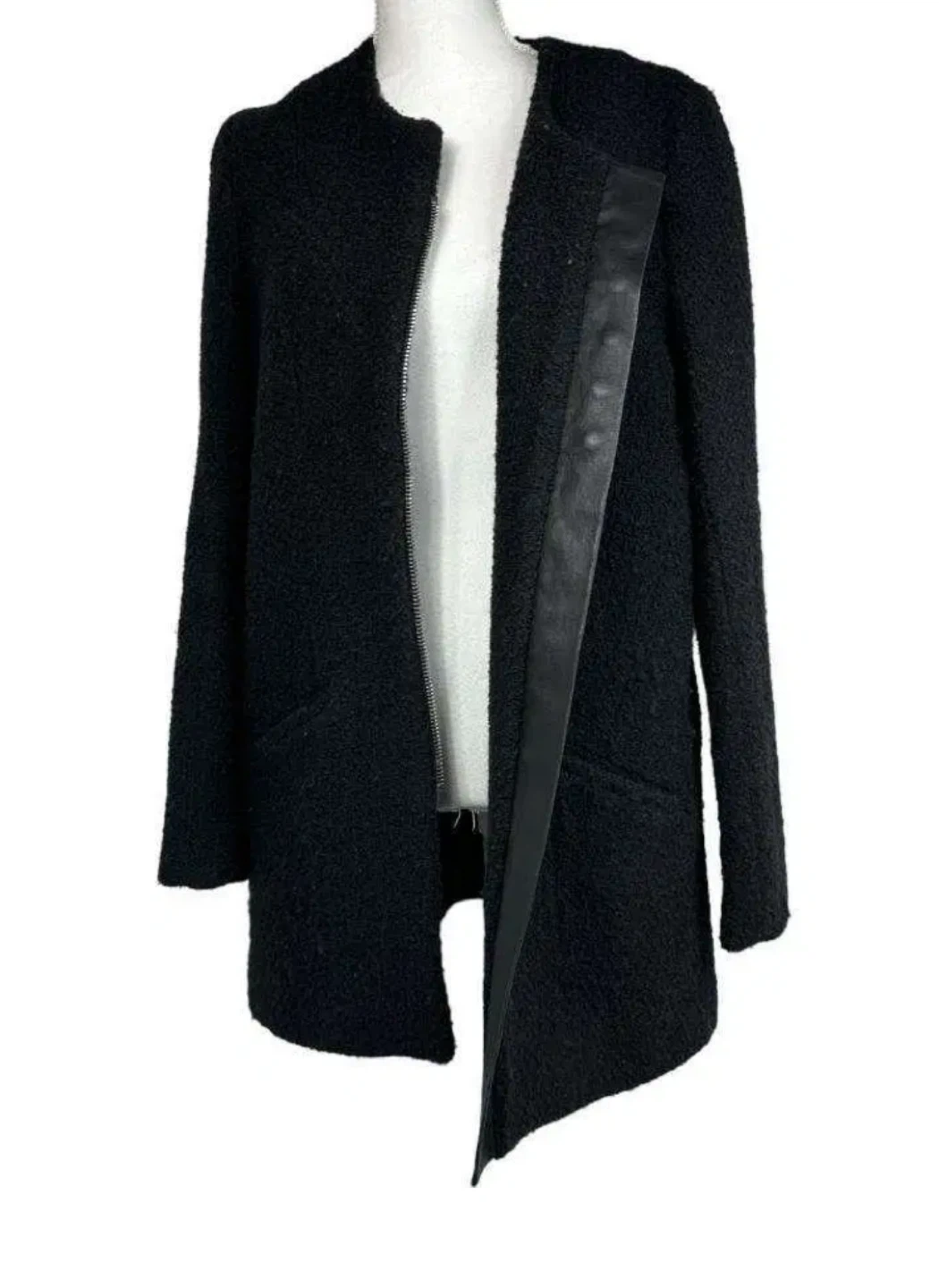 IRO Wool Boucle Coat, Size Small - photo 3