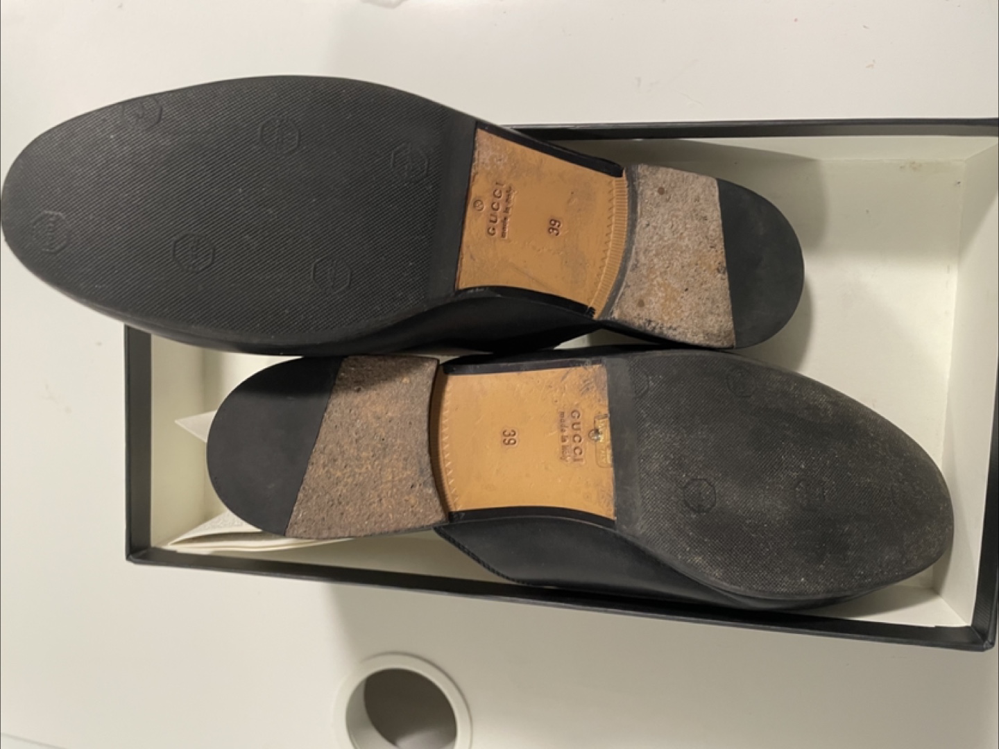 Gucci Horsebit Loafer Mules Black Size 39 - photo 3