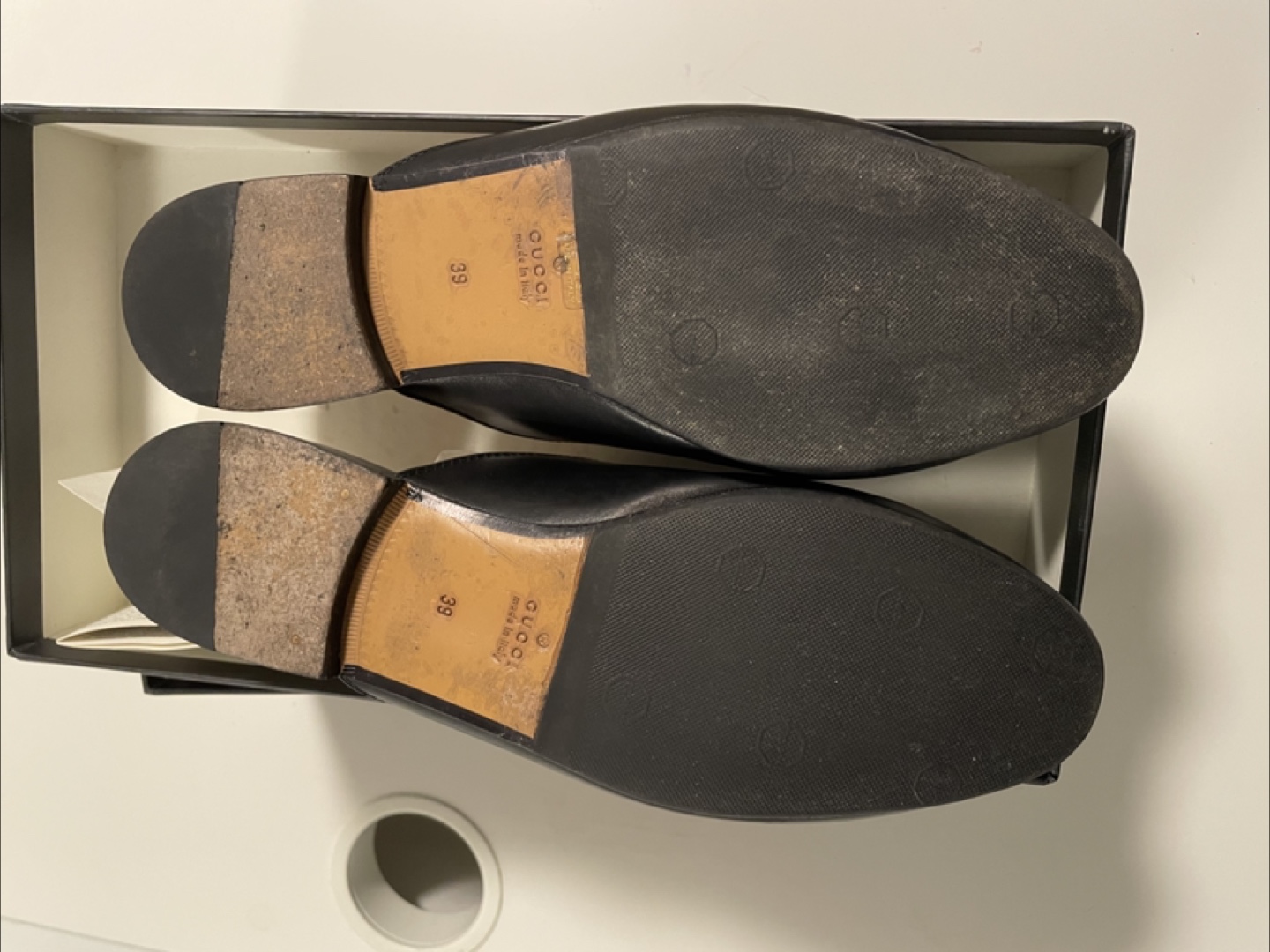 Gucci Horsebit Loafer Mules Black Size 39 - photo 2