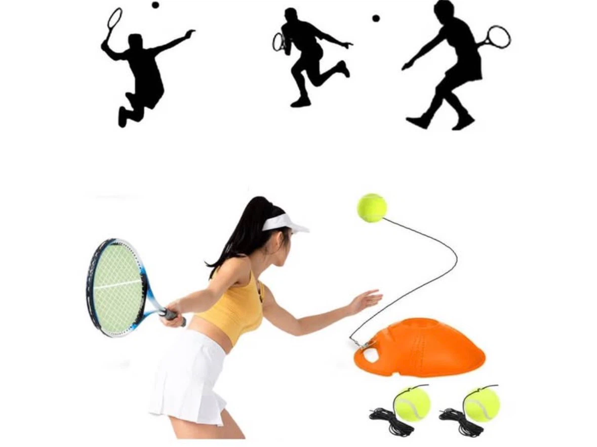 Tennis Trainer Rebound Ball, Tennis Ball Trainer, with 3 String - photo 4