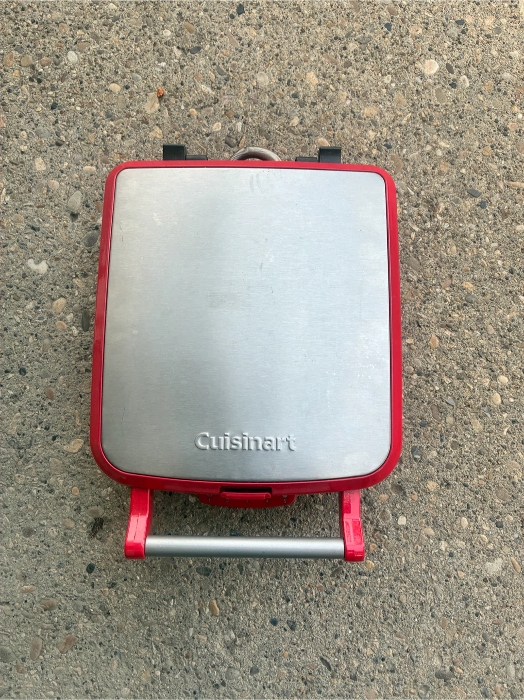 Cuisinart Red Waffle Maker