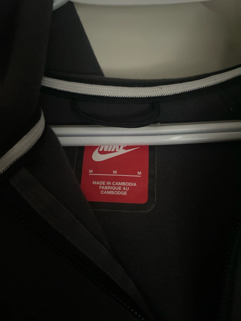 Nike Tech Fleece Full-Zip Hoodie Black - photo 2