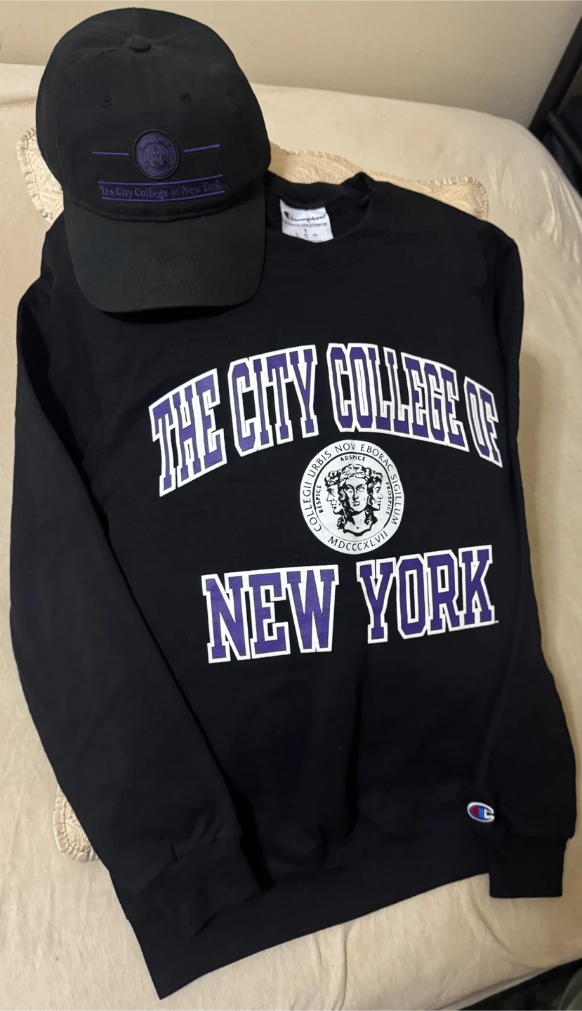 The City College of New York Sweatshirt & Hat - photo 2