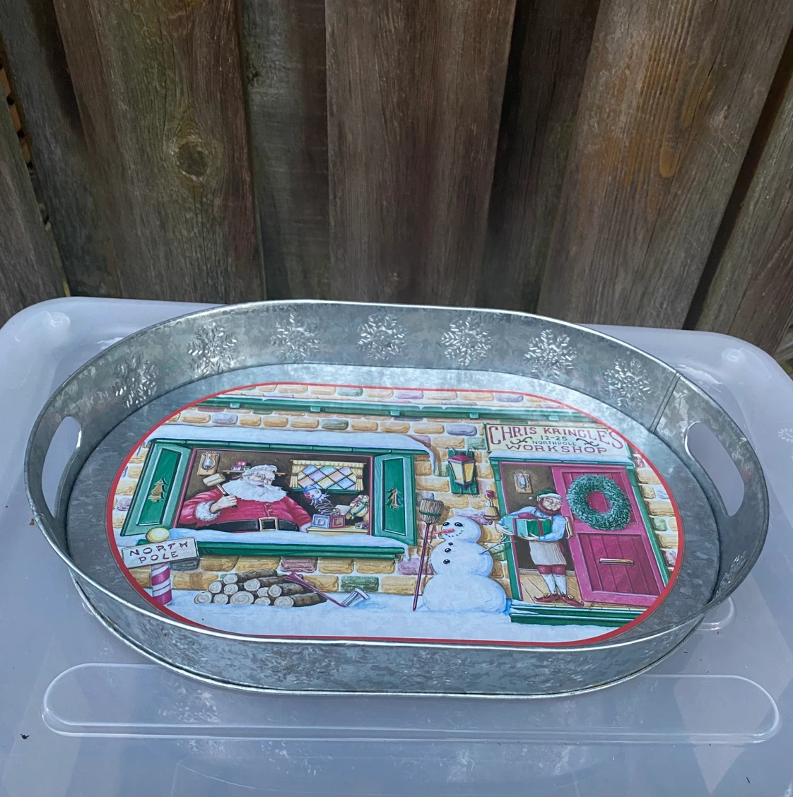 The Tin Box Company Christmas Vintage Tray - photo 2
