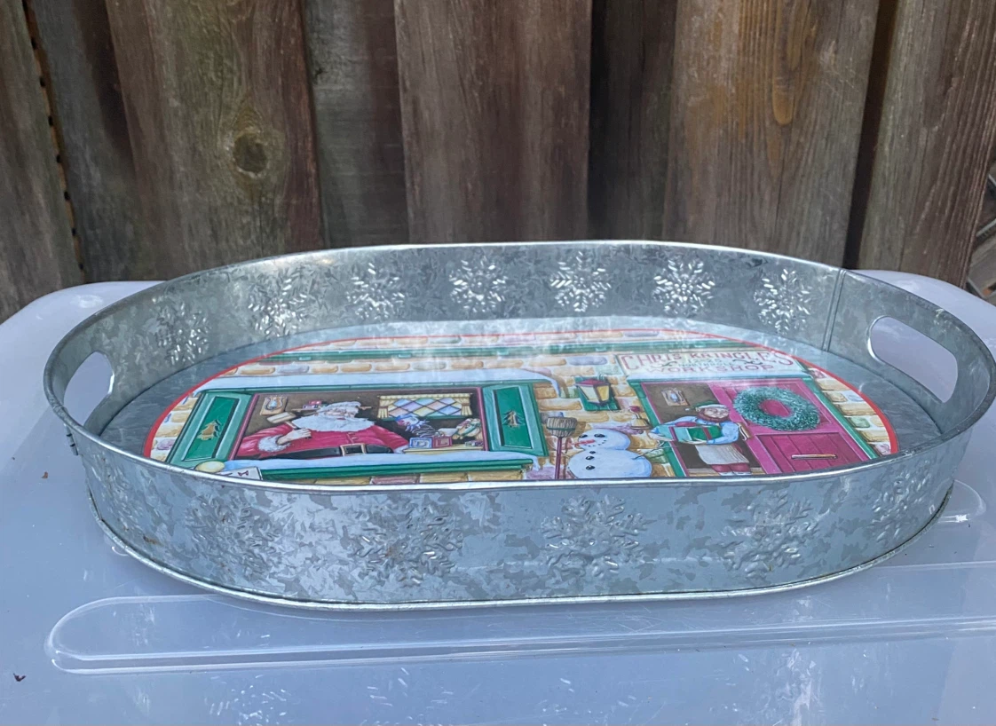 The Tin Box Company Christmas Vintage Tray - photo 3