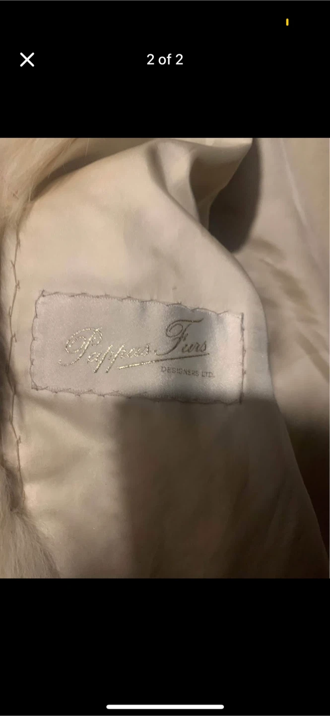 Papillon Furs Designers Ltd. Cream Fur Coat - photo 2