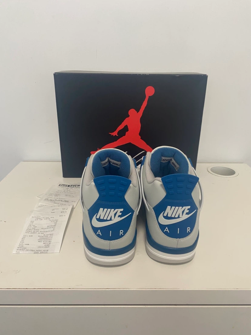 Jordan 4 Retro 'Military Blue (2024)' (US 13M) - photo 3