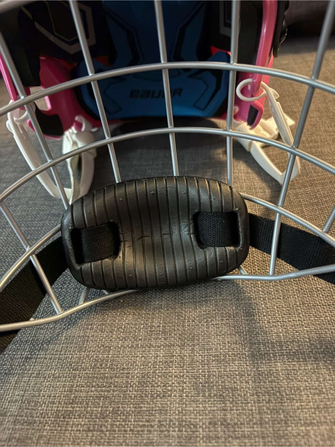 Pink Bauer Hockey Helmet with Cage - photo 5