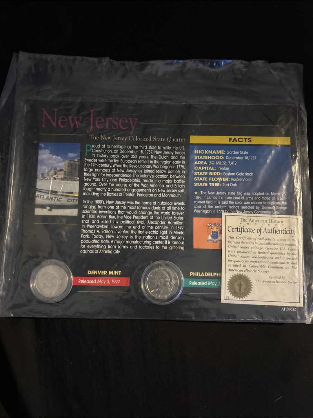 New Jersey State Quarter Collection