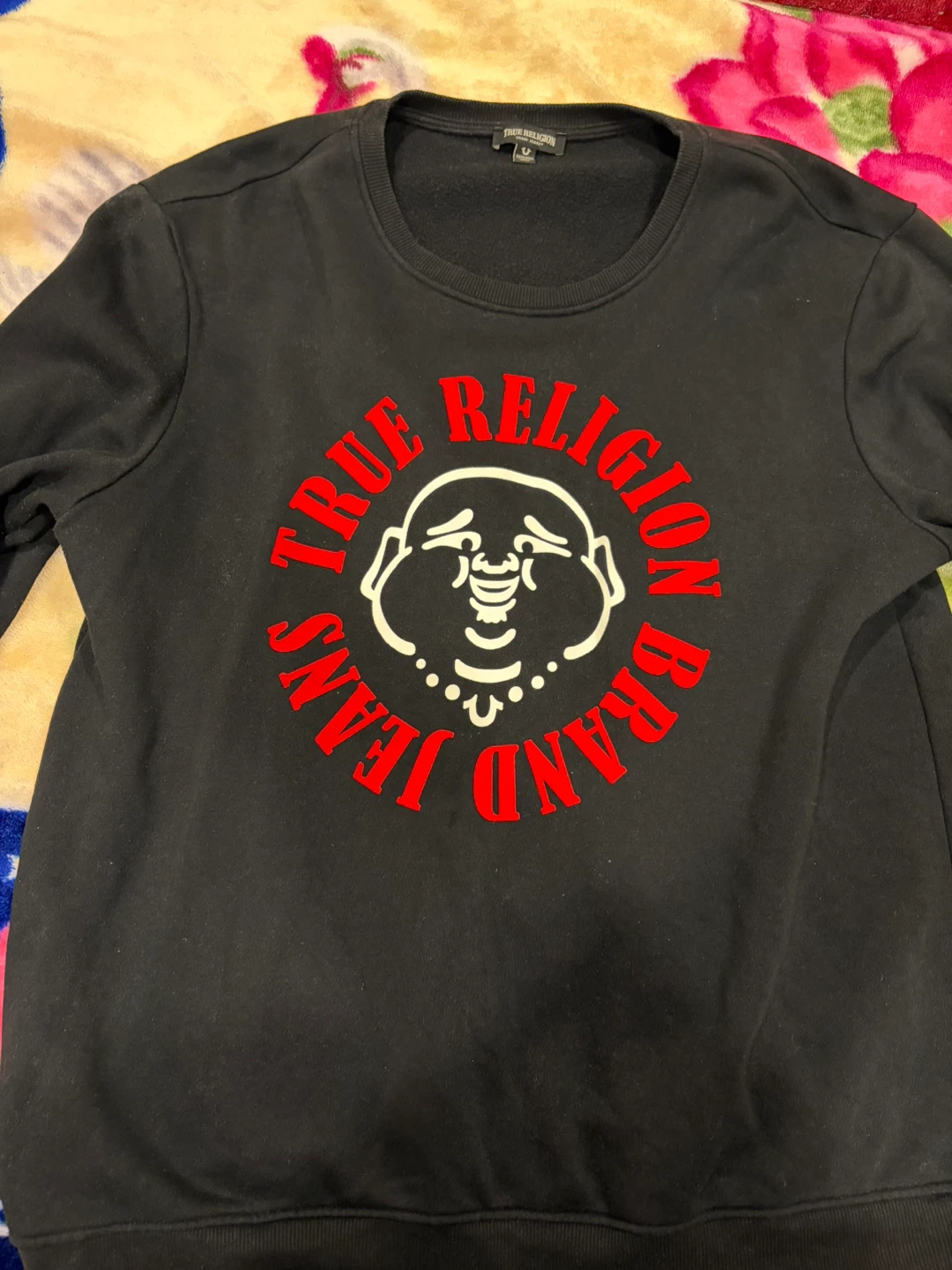 True Religion Black Sweatshirt