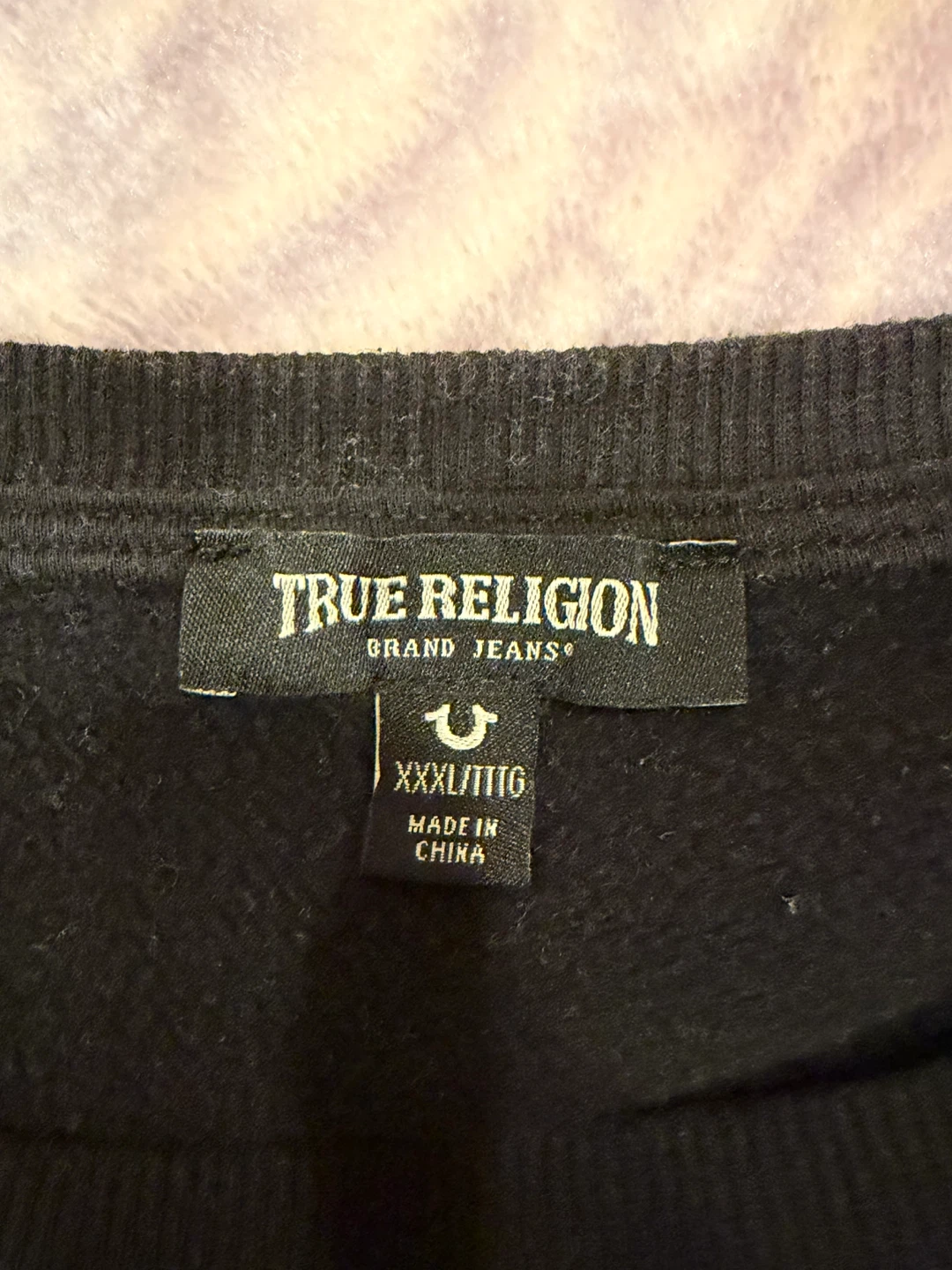 True Religion Black Sweatshirt - photo 3