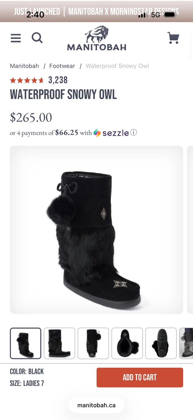 Moccasin boots size 7 - photo 5
