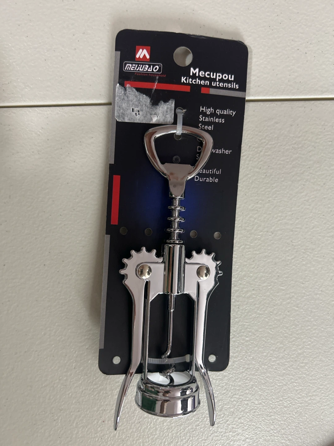 Mecupou Stainless Steel Corkscrew