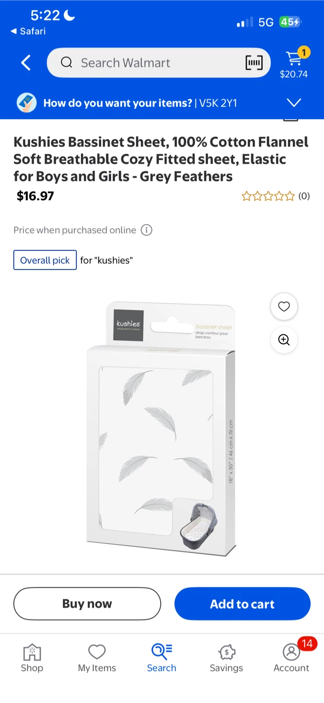 Kushies Bassinet Sheet Set - Feathers & X's - photo 4