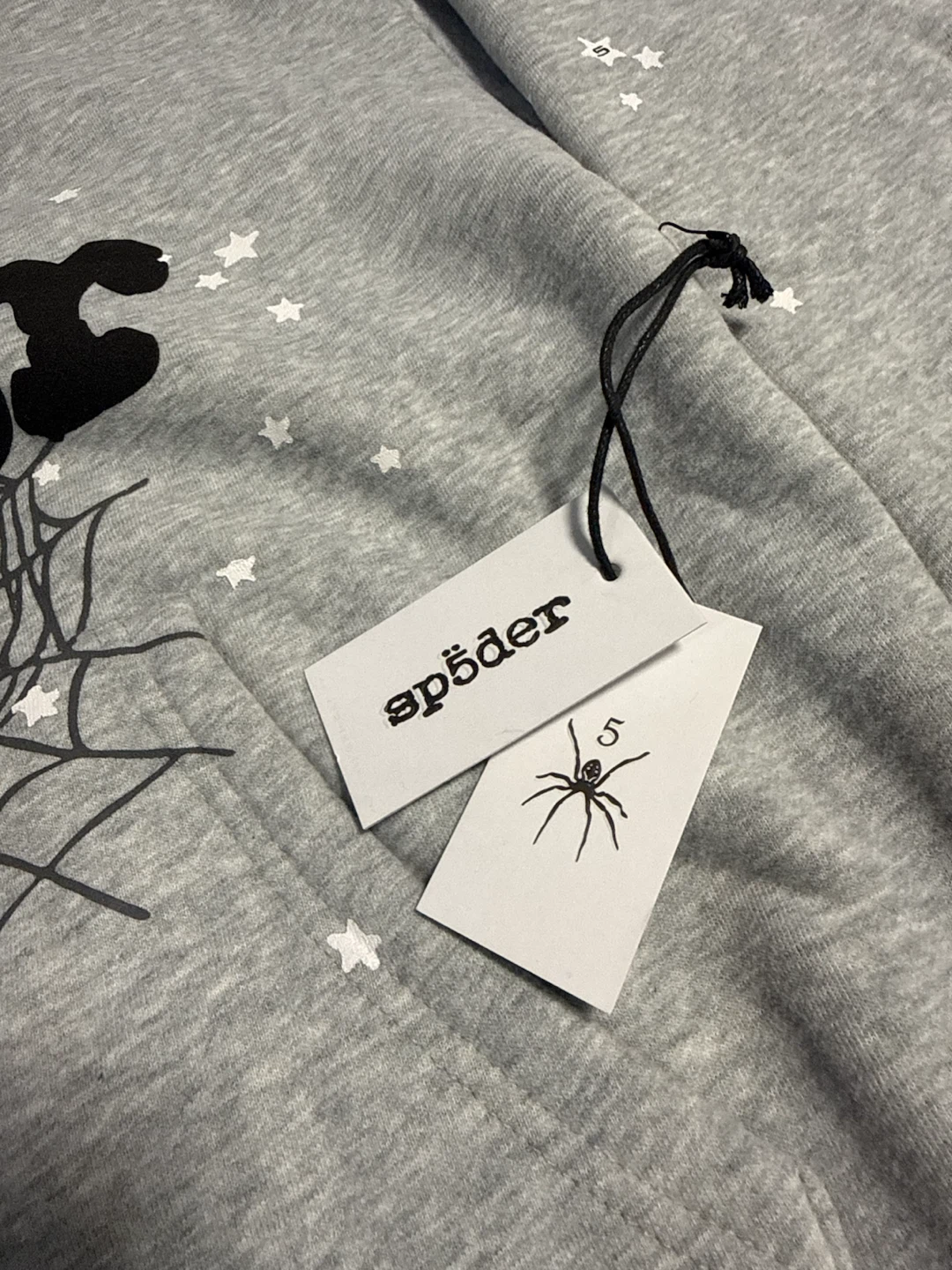 Sp5der Heather Grey Souvenir Hoodie - photo 3