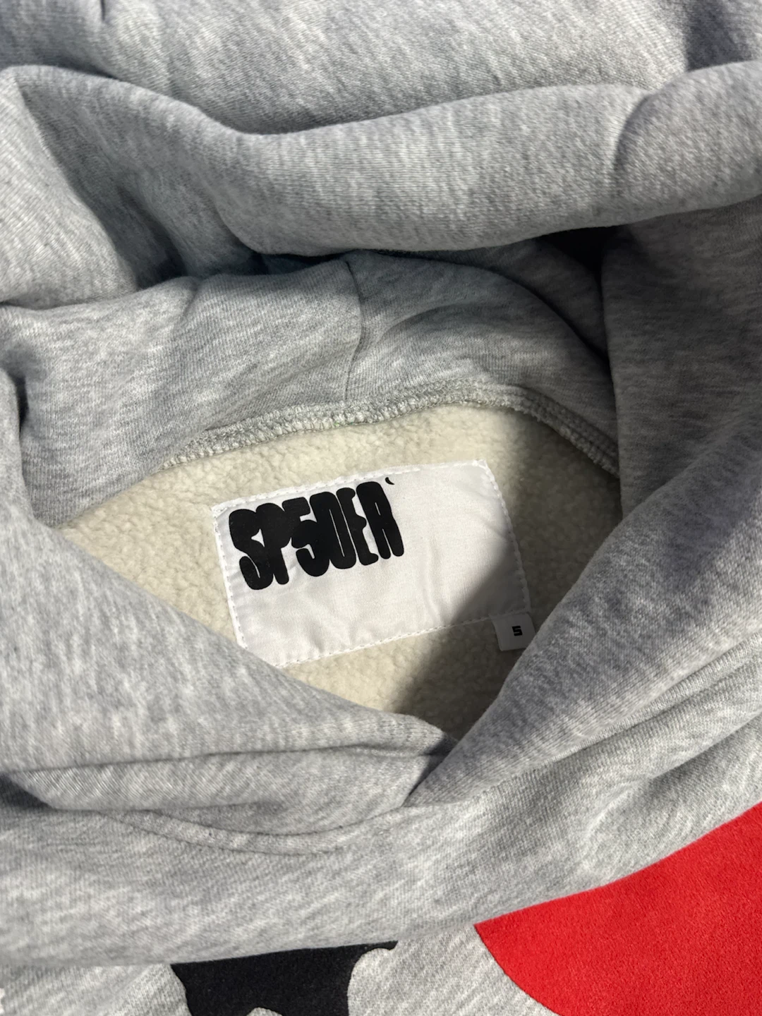 Sp5der Heather Grey Souvenir Hoodie - photo 5