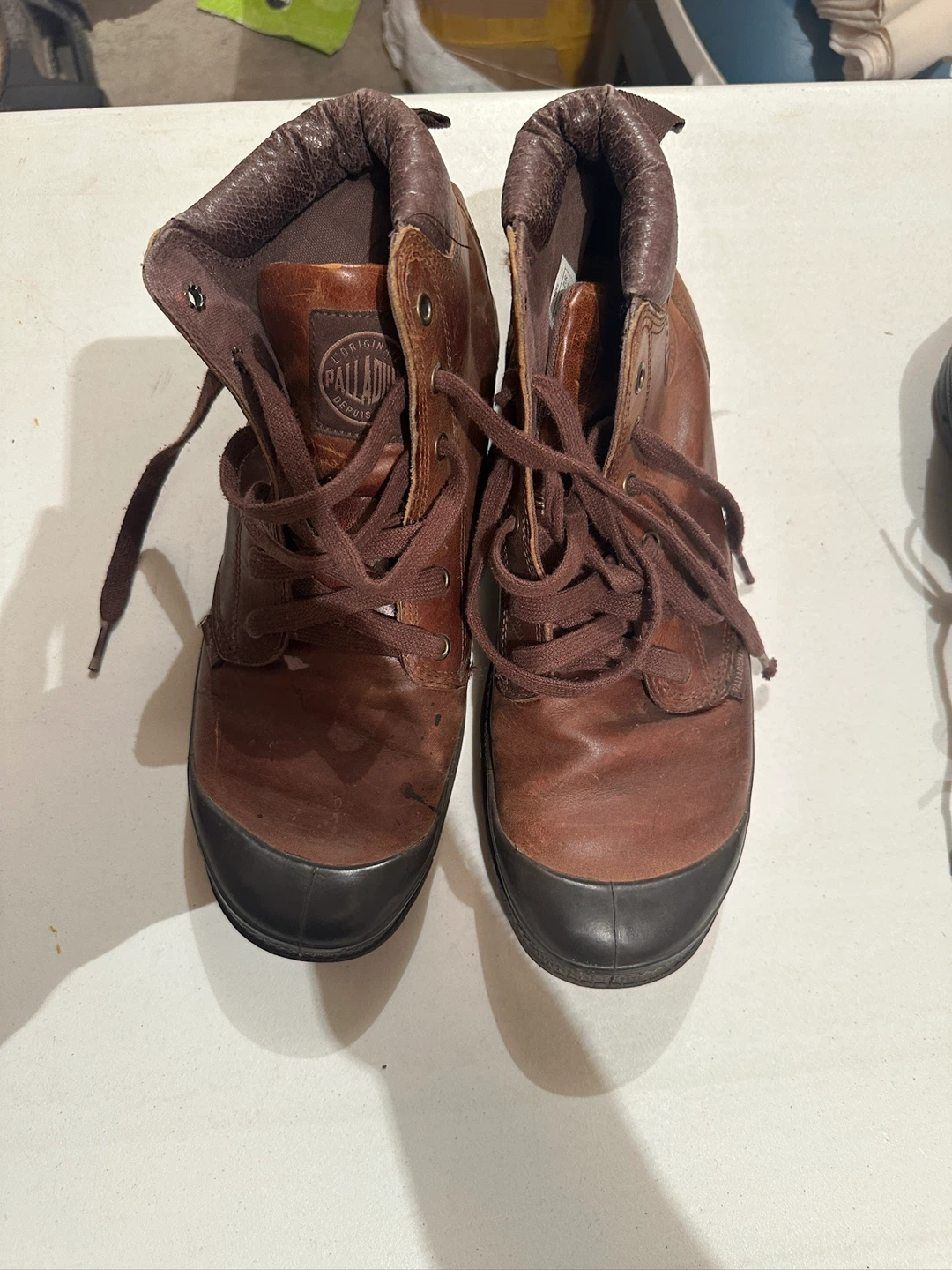 Palladium Brown Leather Boots - photo 2