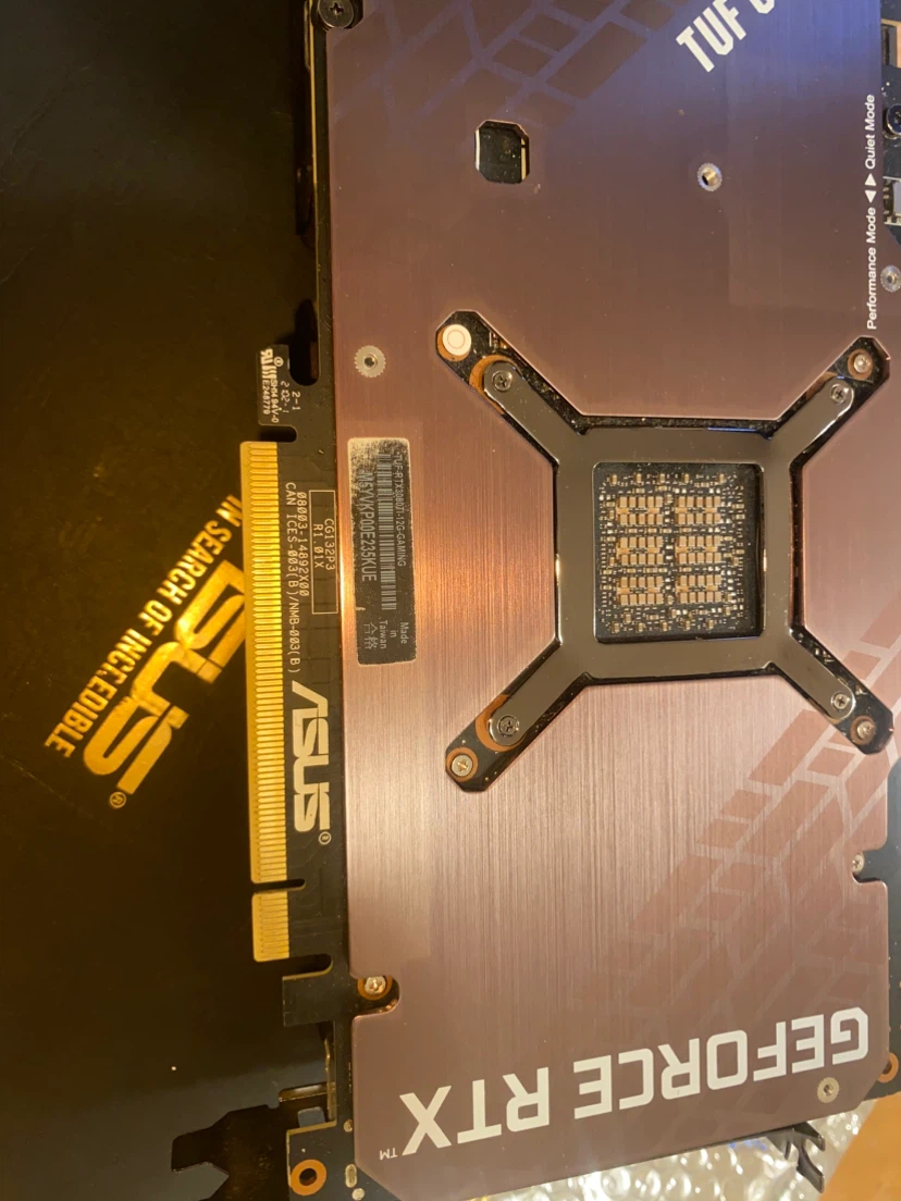 Rtx 3080 ti ASUS TUF 12 GB + 1 8GB STICK DDR5 RAM - photo 2